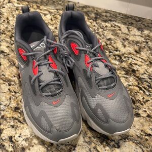 Nike Air Max 200 Grey/Red CT1262-002 NWOT size 9